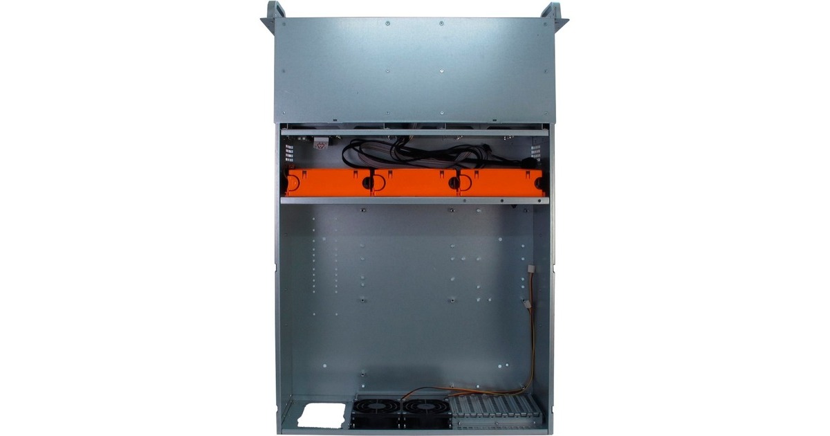 Inter-Tech 4U 4416, Server-Gehäuse(schwarz, 4 Höheneinheiten)