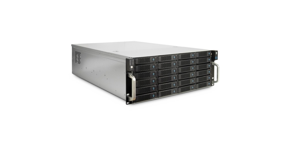 Inter-Tech 4U-4724, Server-Gehäuse(schwarz)