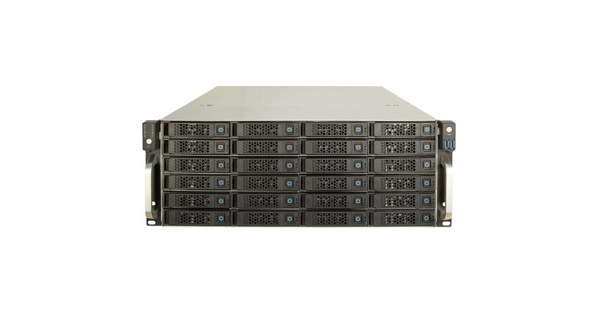 Inter-Tech 4U-4724, Server-Gehäuse(schwarz)