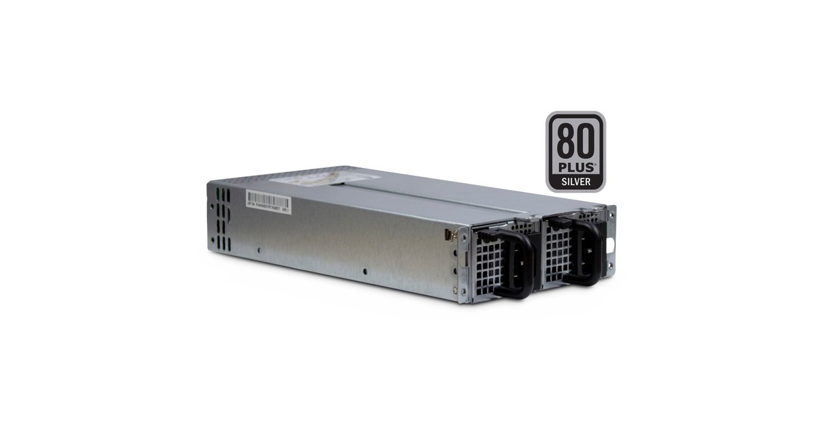 Inter-Tech ASPOWER R1A-KH0400, PC-Netzteil(grau, redundant, 400 Watt)