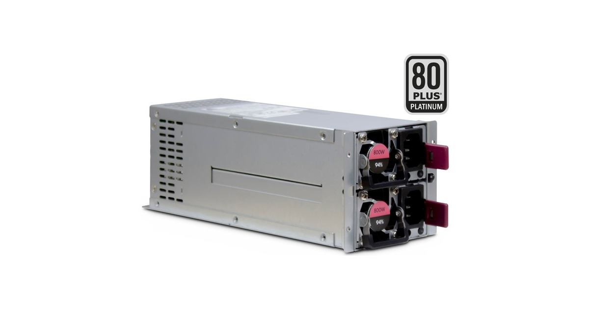 Inter-Tech ASPOWER R2A-DV0800-N, PC-Netzteil(grau, redundant, 800 Watt)
