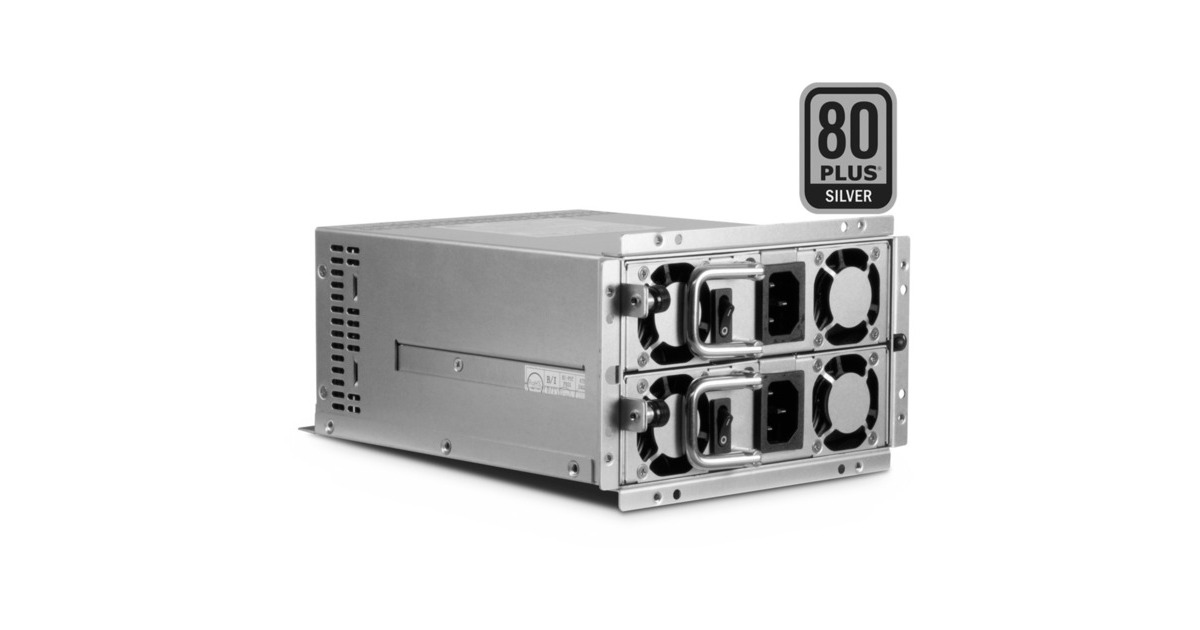 Inter-Tech ASPOWER R2A-MV0700, PC-Netzteil(grau, redundant, 700 Watt)