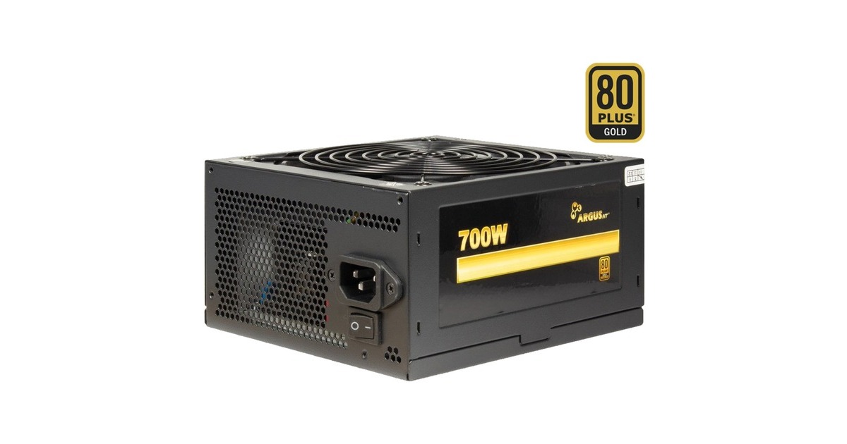 Inter-Tech Argus GPS-700 700W, PC-Netzteil(schwarz, 700 Watt)