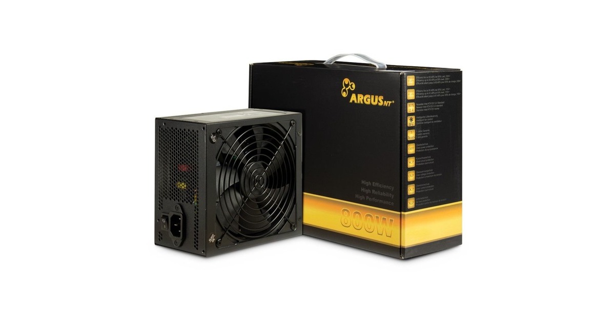 Inter-Tech Argus GPS-800 800W, PC-Netzteil(schwarz, 800 Watt)