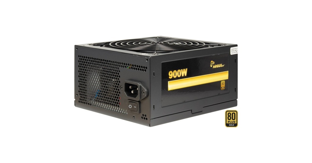 Inter-Tech Argus GPS-900 900W, PC-Netzteil(schwarz, 4x PCIe, 900 Watt)