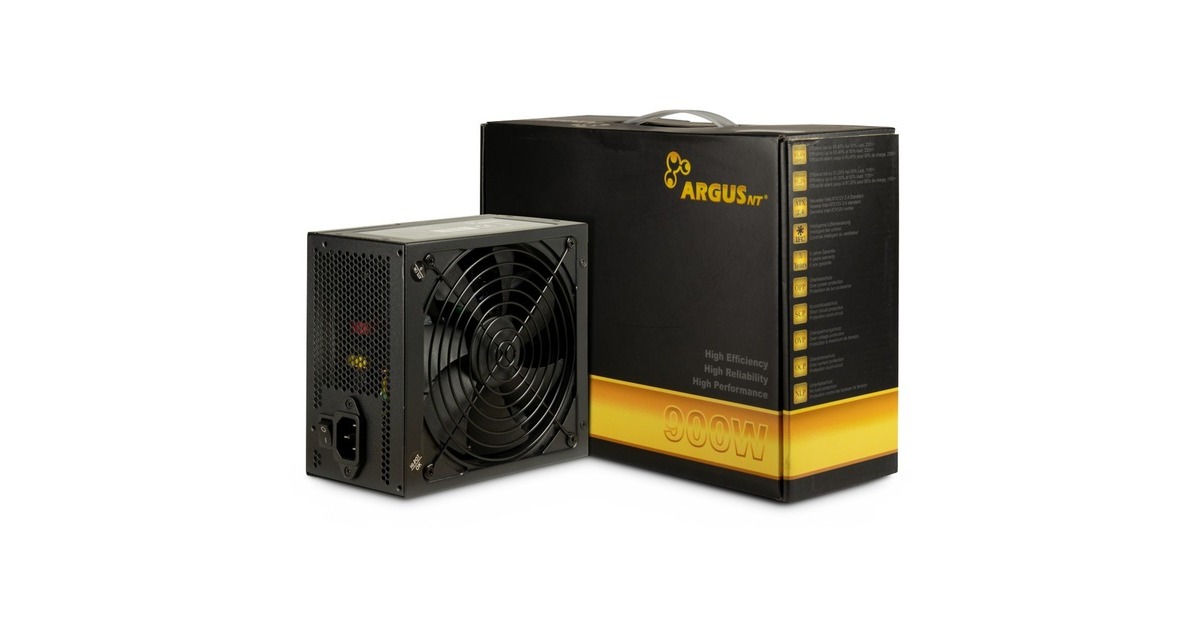 Inter-Tech Argus GPS-900 900W, PC-Netzteil(schwarz, 4x PCIe, 900 Watt)