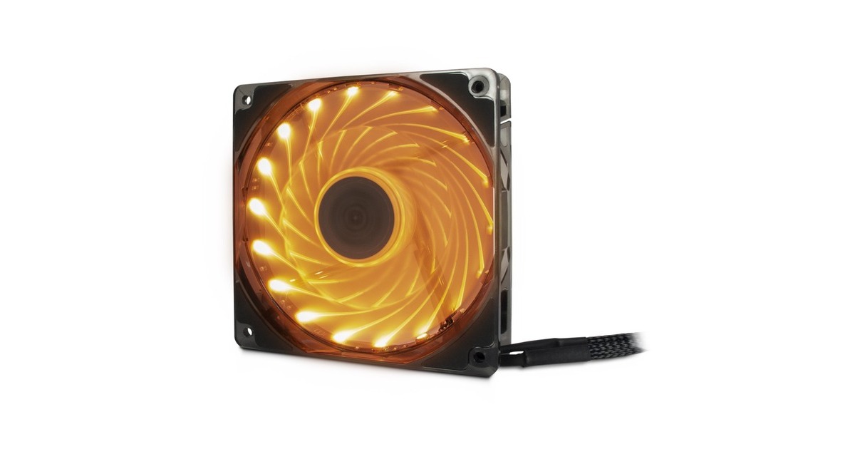 Inter-Tech Argus L-12025 Aura RGB, Gehäuselüfter(schwarz/transparent)