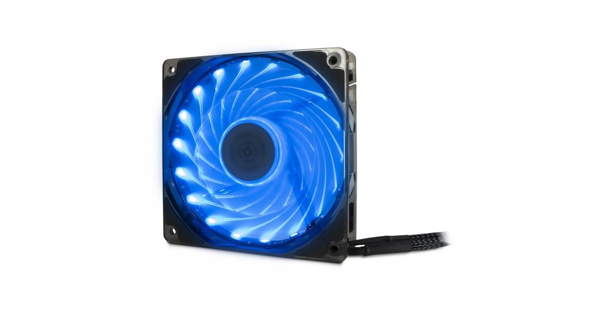 Inter-Tech Argus L-12025 Aura RGB, Gehäuselüfter(schwarz/transparent)