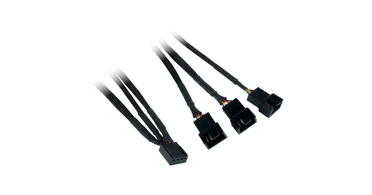 Inter-Tech Argus RGB-Fan Set RS-04 120x120x25, Gehäuselüfter(schwarz, 3er Pack, Fernbedienung, 1x RGB LED-Streifen, Steuerungseinheit)