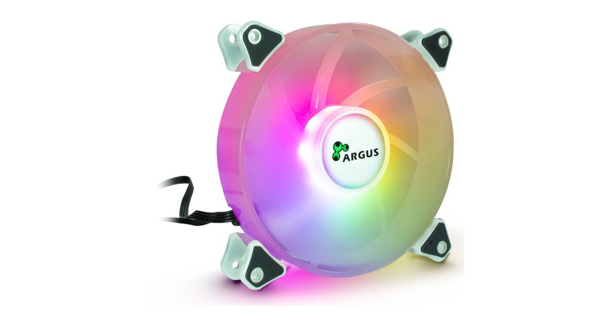 Inter-Tech Argus RS-061 RGB 120x120x25, Gehäuselüfter