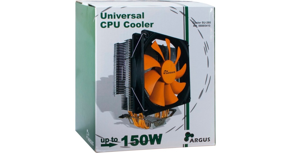 Inter-Tech Argus SU-260, CPU-Kühler