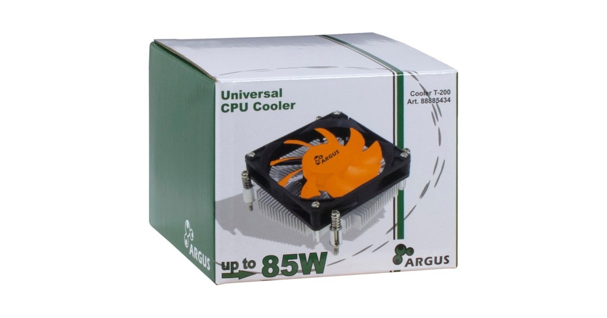 Inter-Tech Argus T-200, CPU-Kühler