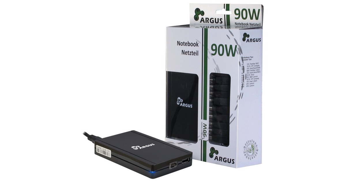 Inter-Tech Argus USN90-UCB, Netzteil(schwarz)