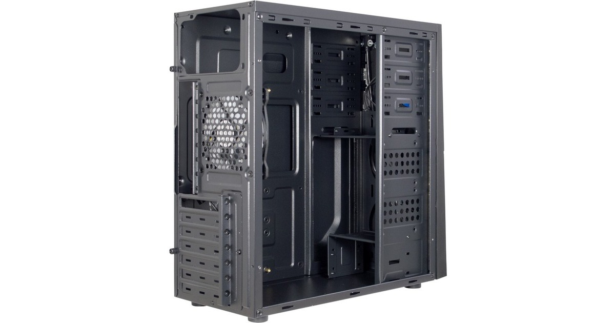Inter-Tech B-02 RGB, Tower-Gehäuse(schwarz)