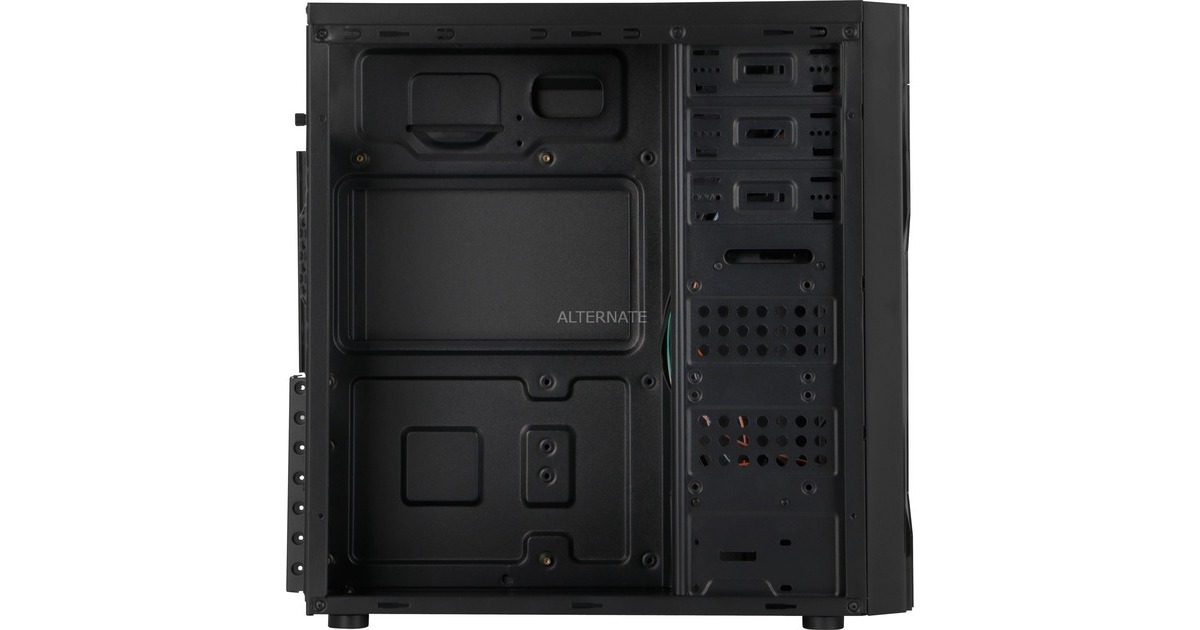 Inter-Tech B-42, Tower-Gehäuse(schwarz)