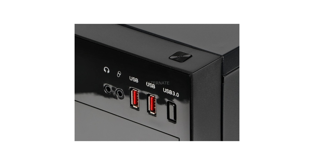 Inter-Tech B-42, Tower-Gehäuse(schwarz)