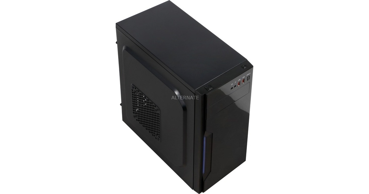 Inter-Tech B-42, Tower-Gehäuse(schwarz)