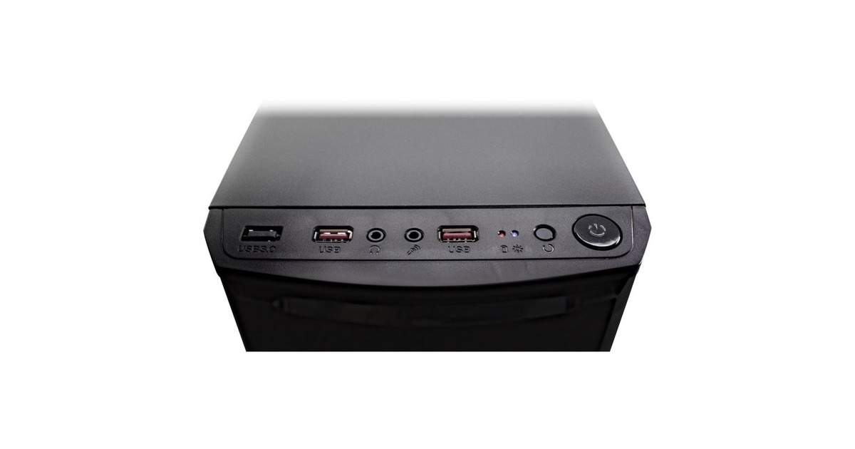 Inter-Tech B-49, Tower-Gehäuse(schwarz)