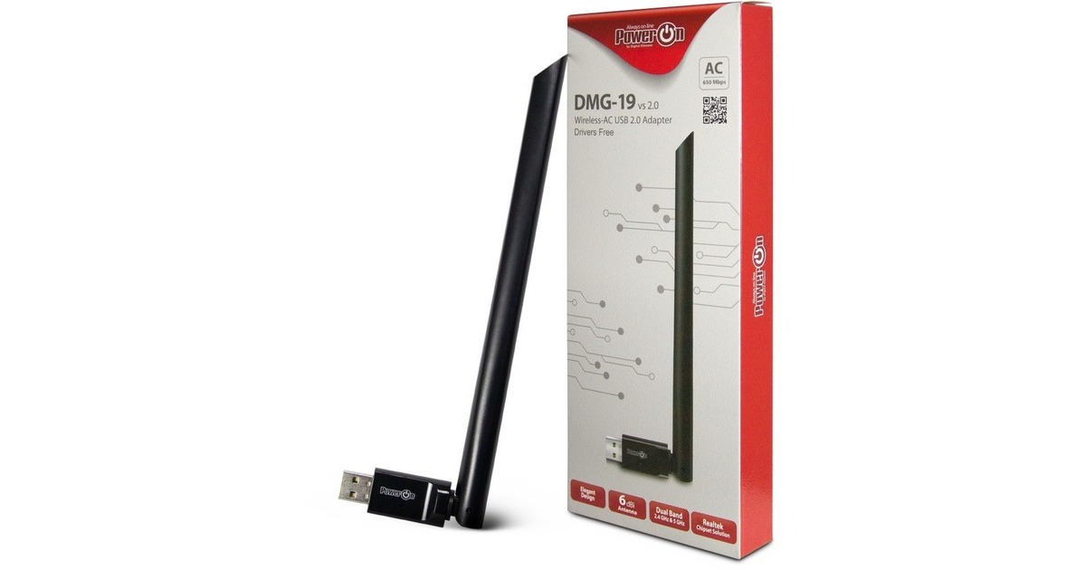 Inter-Tech DMG-19 v2.0, WLAN-Adapter