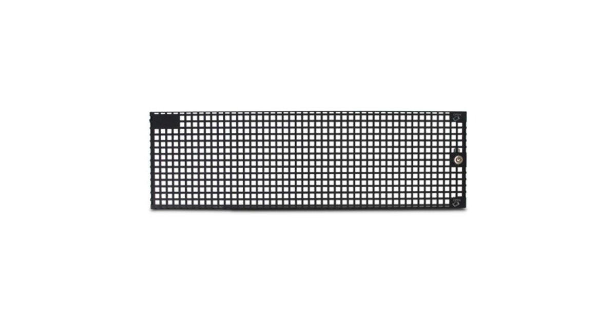 Inter-Tech Frontgitter 3U, Blende(schwarz)