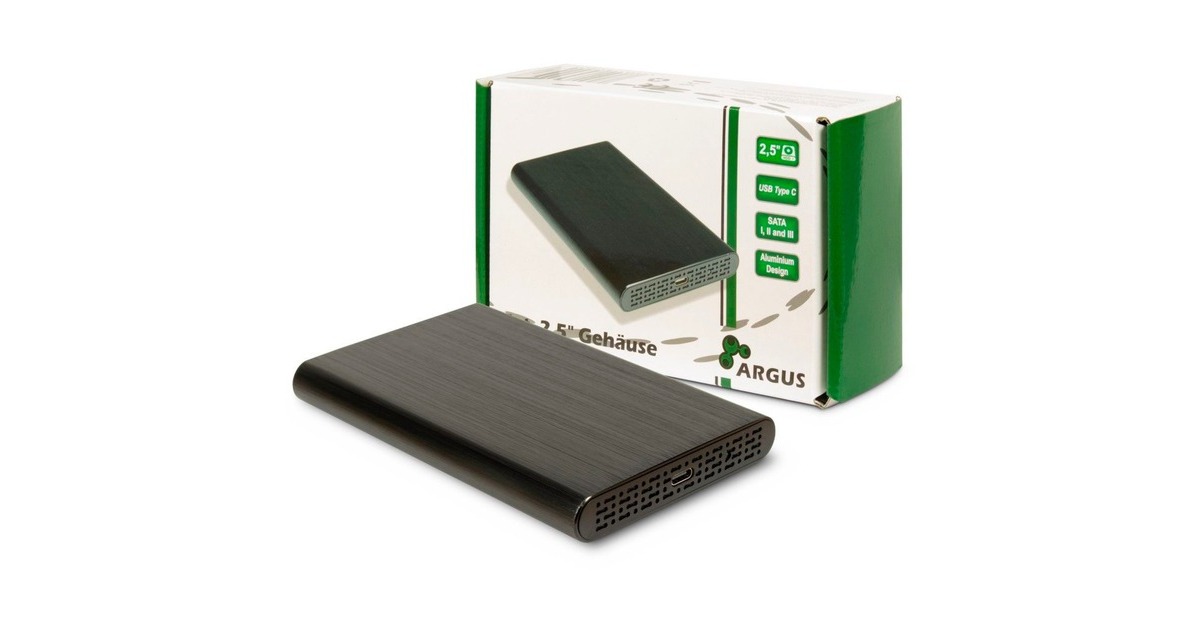 Inter-Tech GD-25010, Laufwerksgehäuse(schwarz)