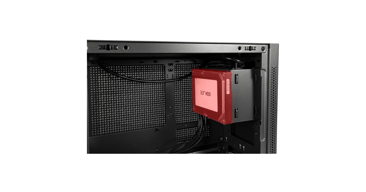 Inter-Tech IM-1 Pocket, Tower-Gehäuse(schwarz)