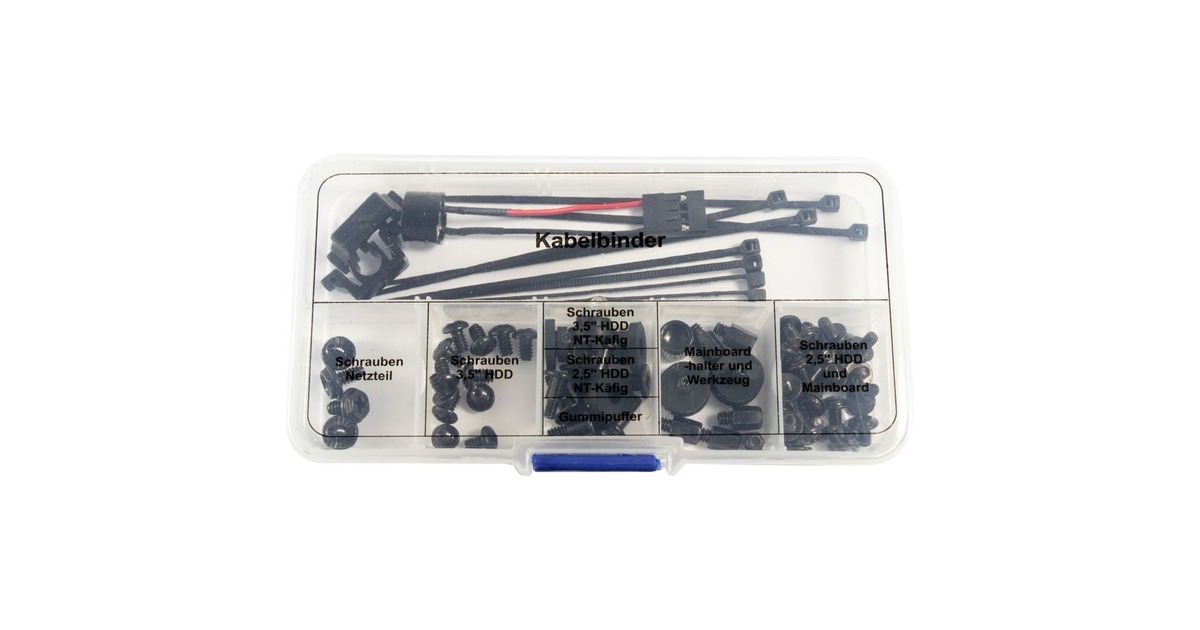 Inter-Tech IM-1 Pocket, Tower-Gehäuse(schwarz)