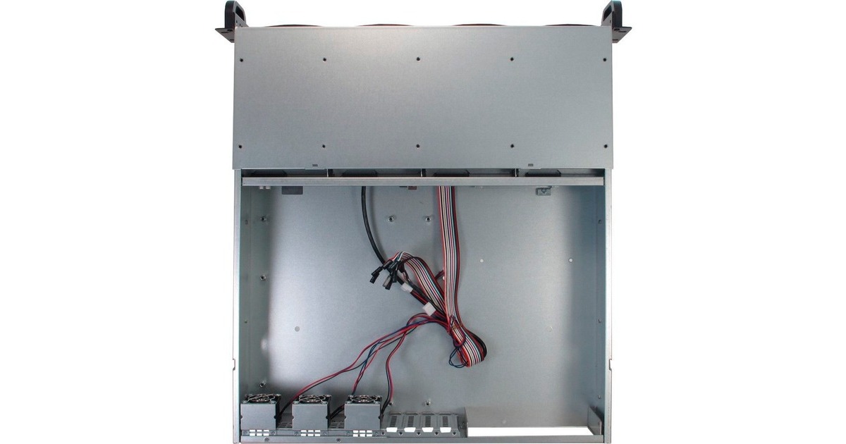 Inter-Tech IPC 2U-2404L SATA, Server-Gehäuse(schwarz, 2 Höheneinheiten)