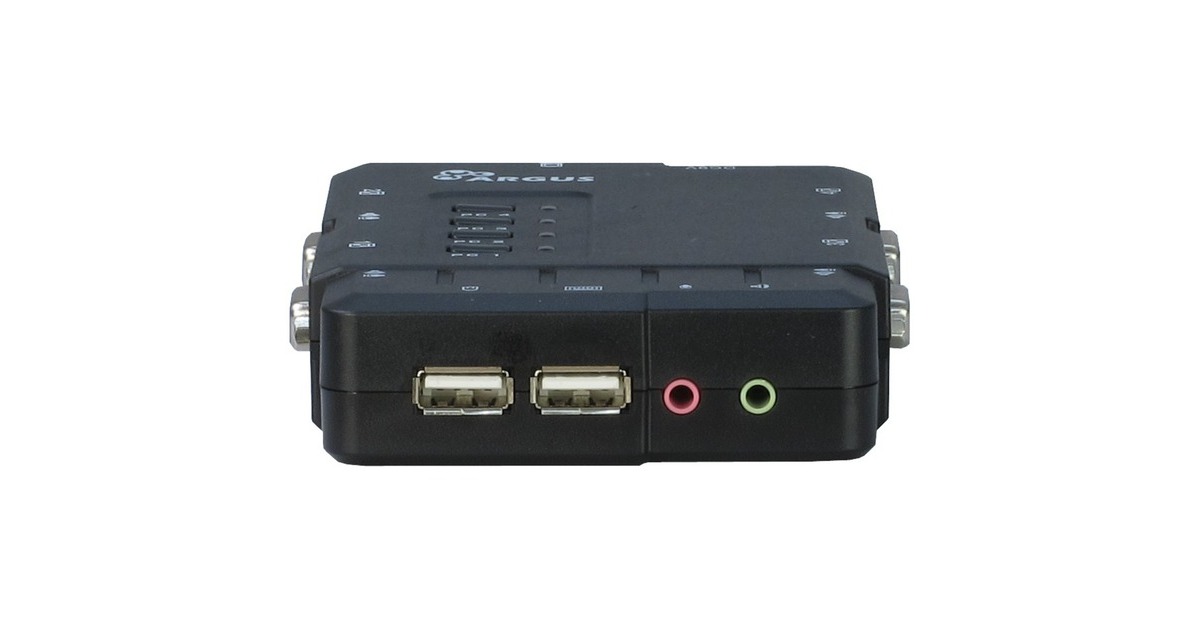 Inter-Tech IPC KVM Switch CS-41UA VGA, KVM-Switch