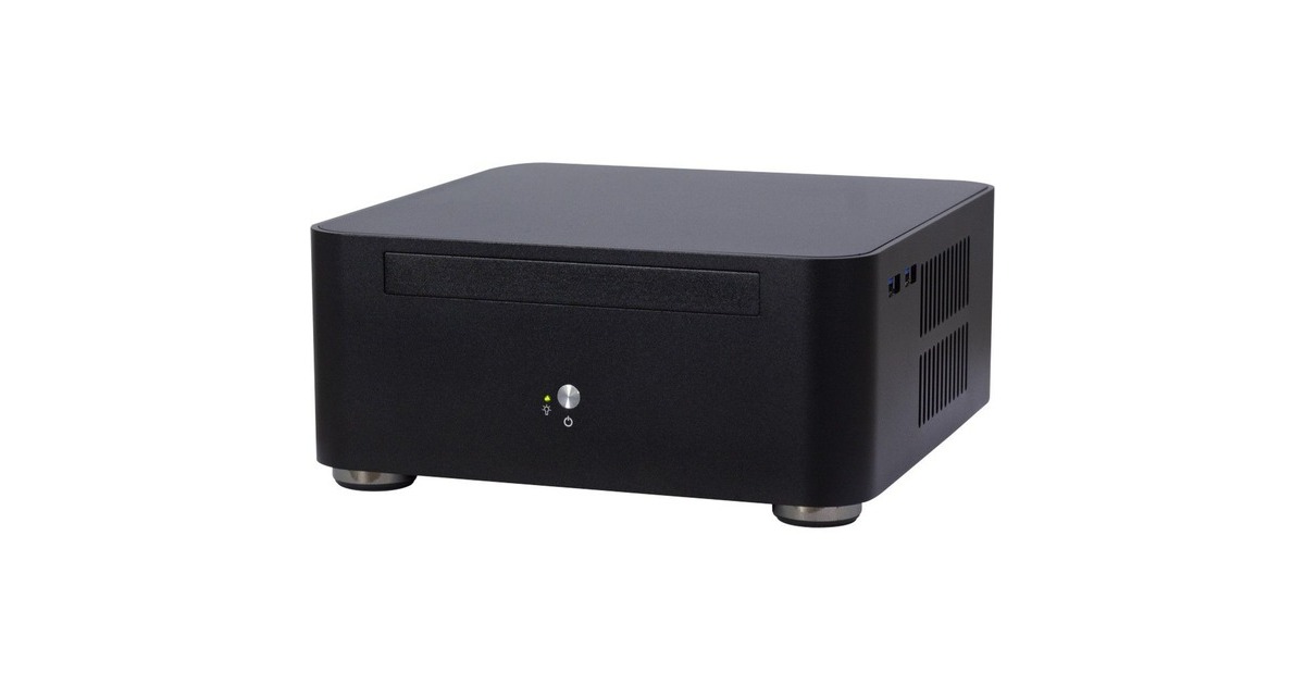 Inter-Tech ITX A80S, HTPC-Gehäuse(schwarz)