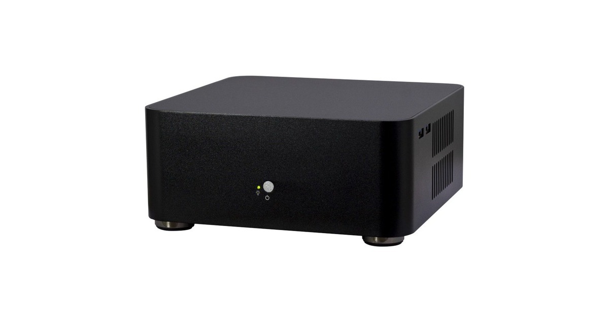 Inter-Tech ITX A80, HTPC-Gehäuse(schwarz)