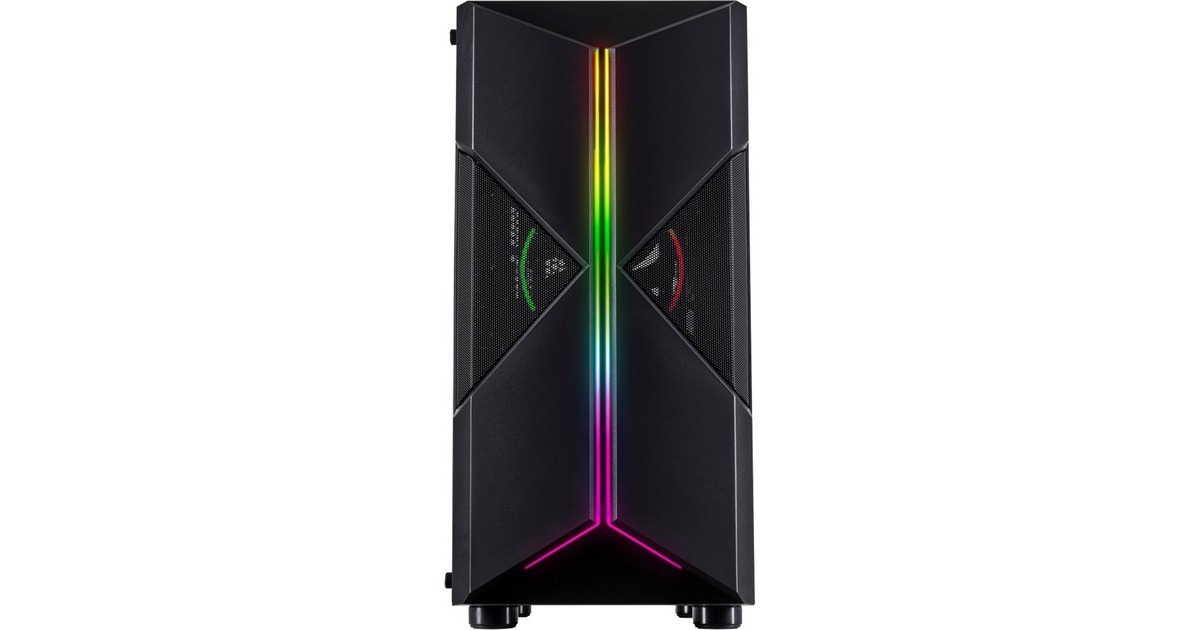 Inter-Tech IT-3306 Cavy, Tower-Gehäuse(schwarz, Window-Kit)