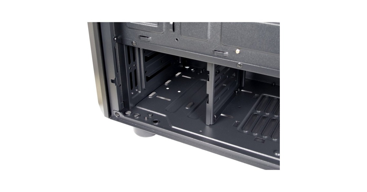 Inter-Tech IT-3306 Cavy, Tower-Gehäuse(schwarz, Window-Kit)