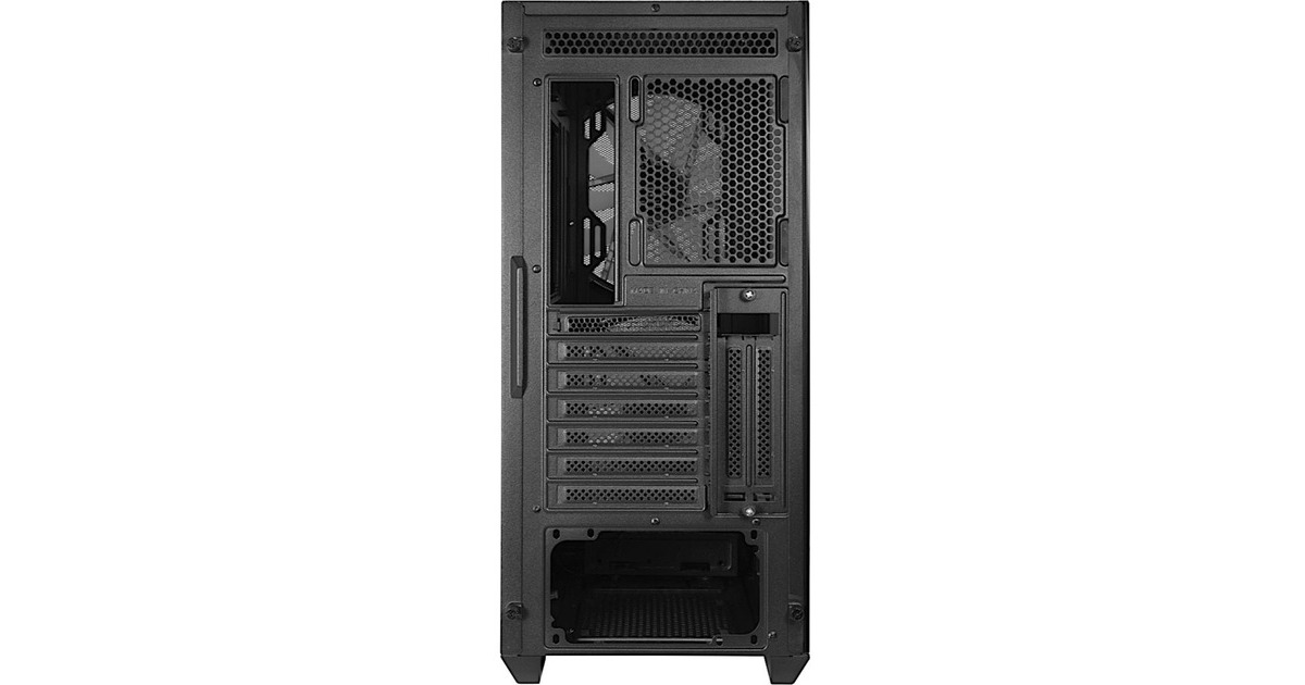 Inter-Tech IT-3503 Airstream, Tower-Gehäuse(schwarz, Tempered Glass)