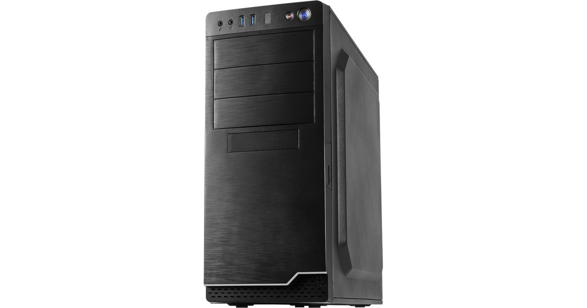 Inter-Tech IT-5916, Tower-Gehäuse(schwarz, inkl. SL-500K Netzteil)