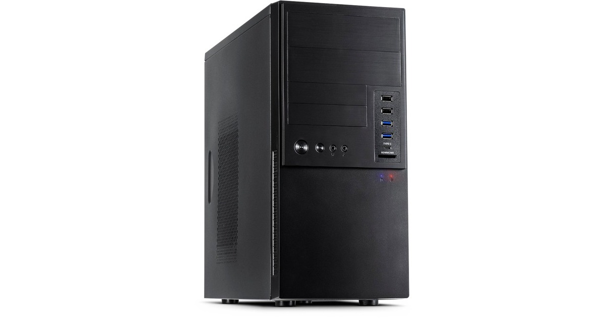 Inter-Tech IT-6865, Tower-Gehäuse(schwarz)