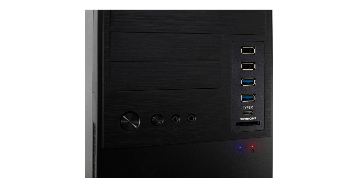 Inter-Tech IT-6865, Tower-Gehäuse(schwarz)