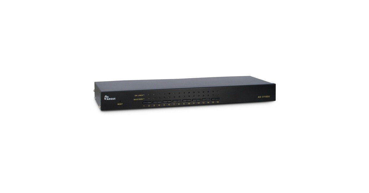 Inter-Tech KVM AS-3116DU VGA, KVM-Switch