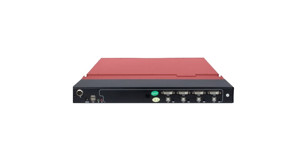 Inter-Tech KVM AS-9104 DLS, KVM-Switch