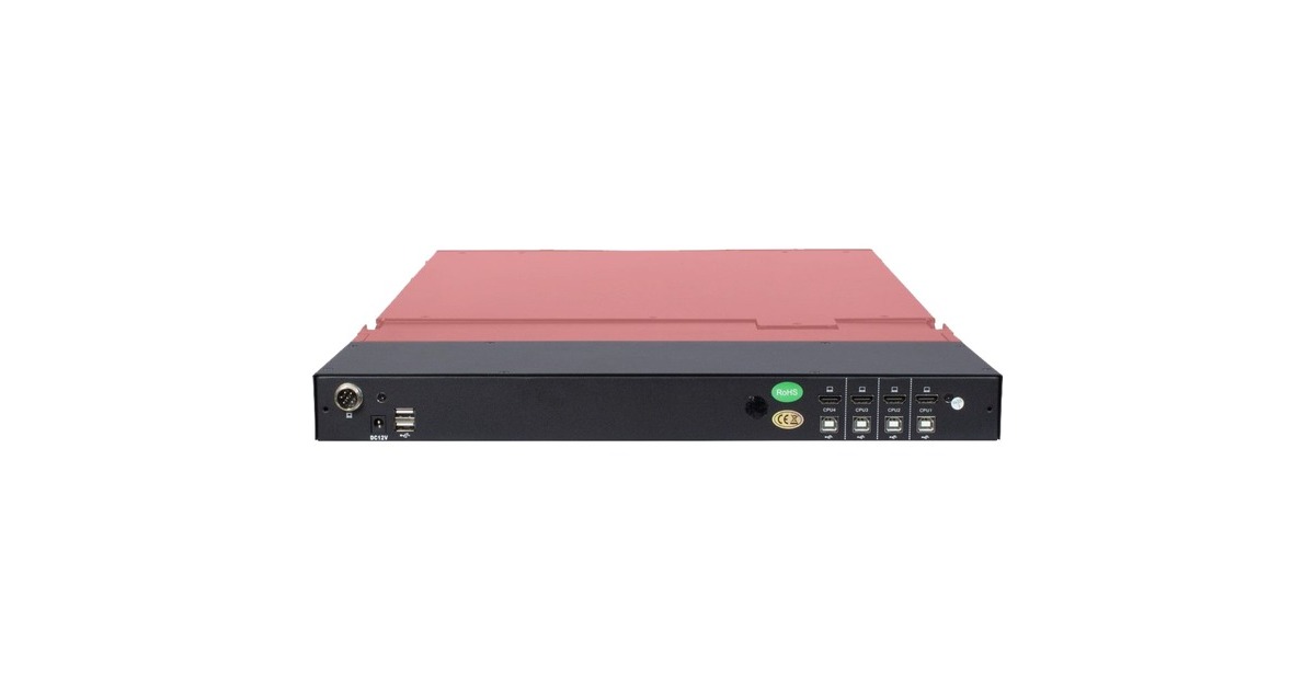 Inter-Tech KVM AS-9104 HLS, KVM-Switch