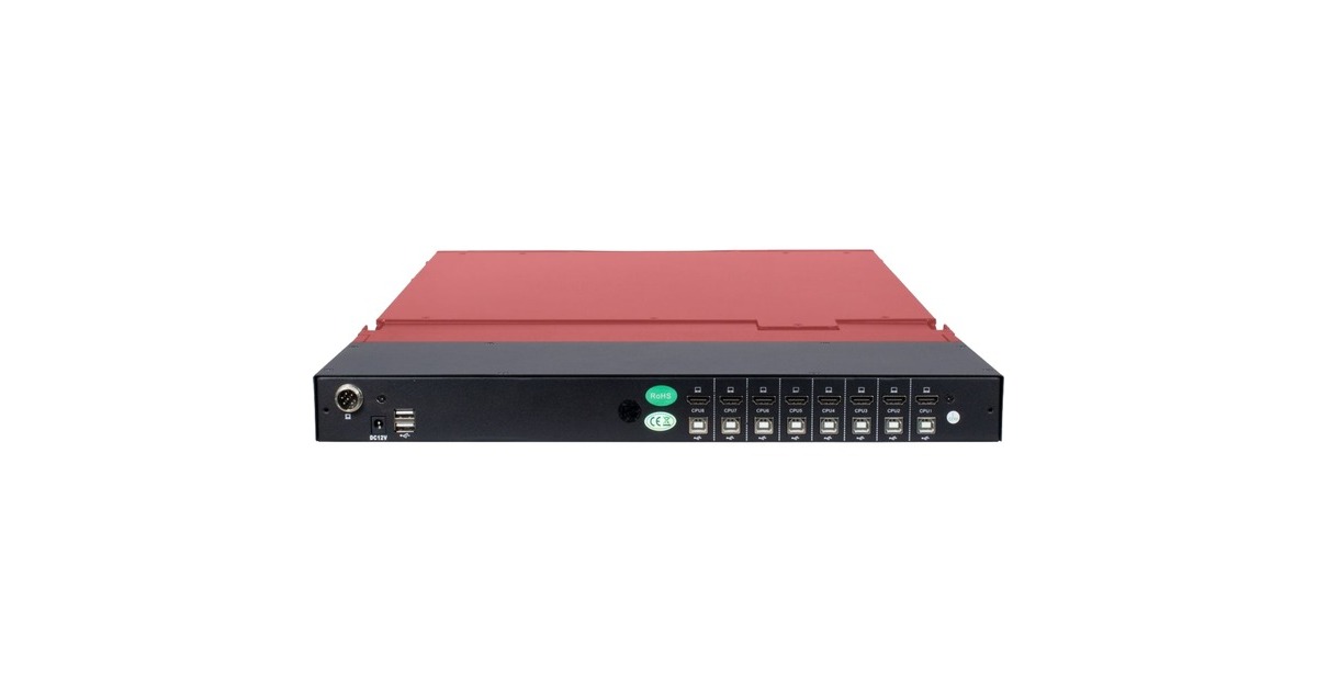 Inter-Tech KVM AS-9104 HLS, KVM-Switch