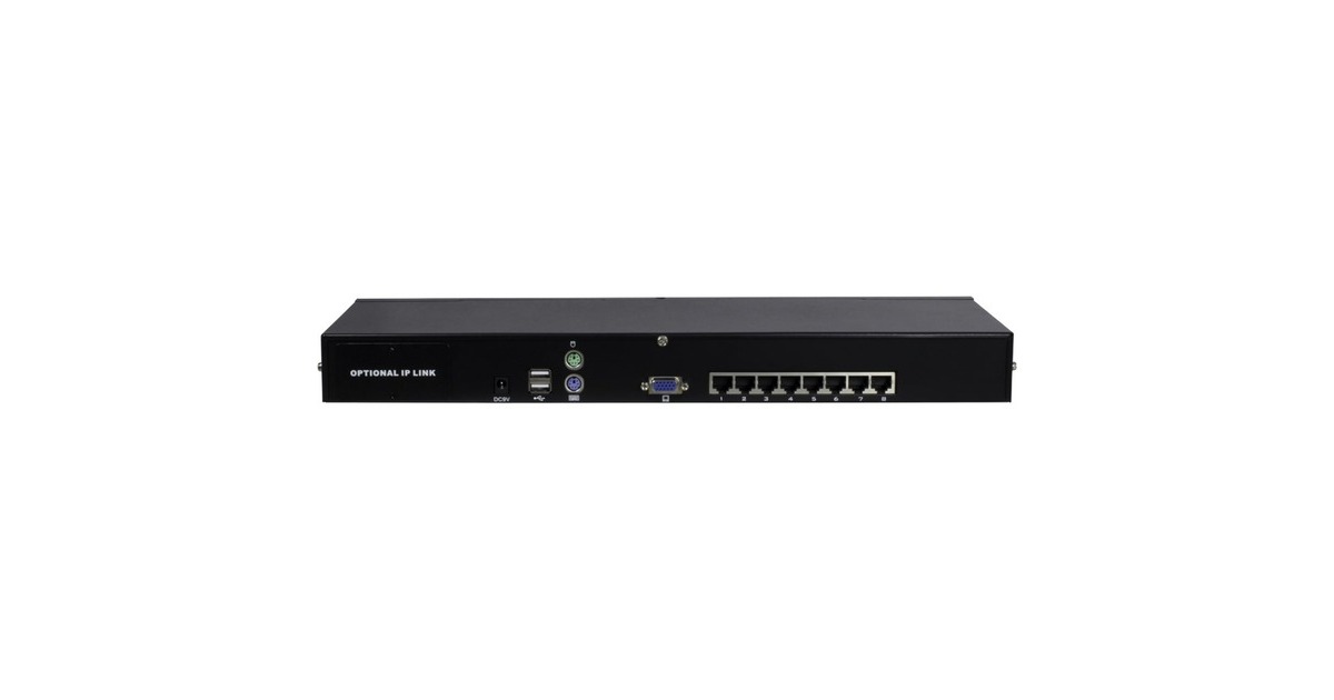 Inter-Tech KVM KS-3108 RJ45, KVM-Switch