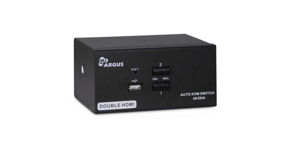 Inter-Tech KVM Switch AS-22HA HDMI, KVM-Switch