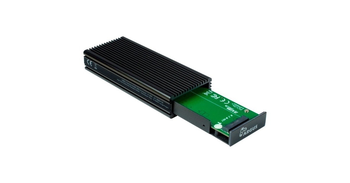 Inter-Tech K-1685-M.2 NVMe USB 3.2 Gen2, Laufwerksgehäuse(schwarz)