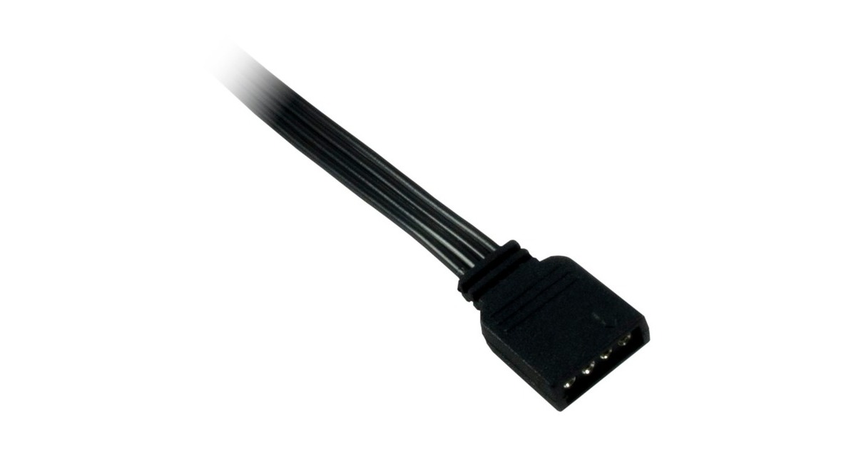 Inter-Tech LED Strip Argus Aura, LED-Streifen(50 cm langer Streifen mit 30 RGB-LEDs)