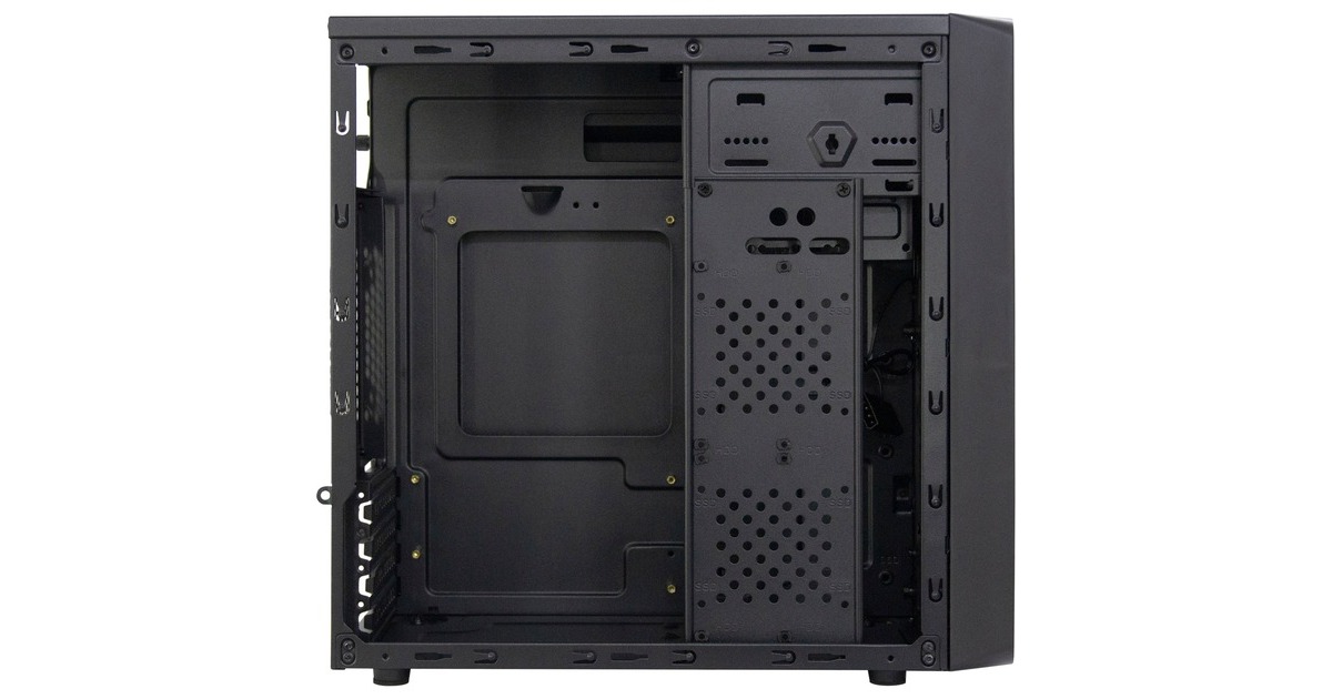 Inter-Tech MA-01 Micro, Tower-Gehäuse(schwarz)