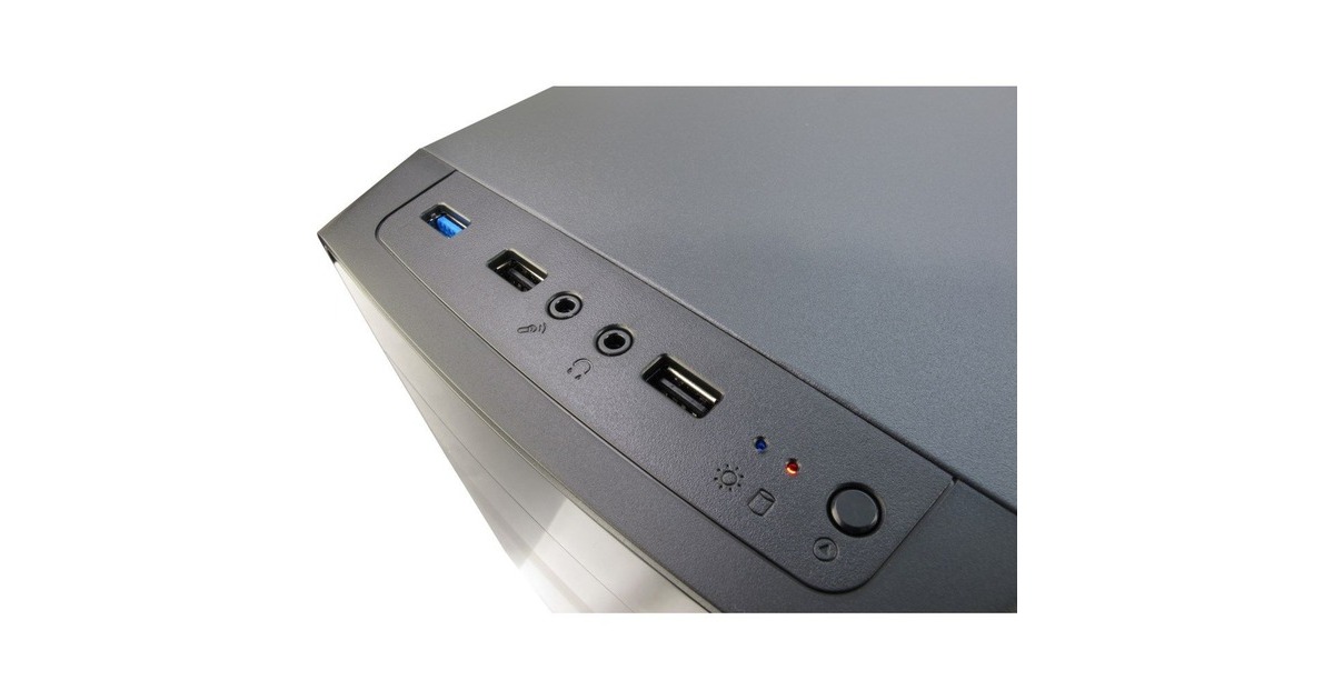 Inter-Tech MA-01 Micro, Tower-Gehäuse(schwarz)