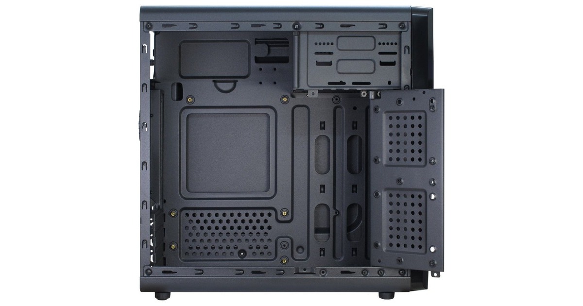 Inter-Tech MC-02 Micro, Tower-Gehäuse(schwarz)