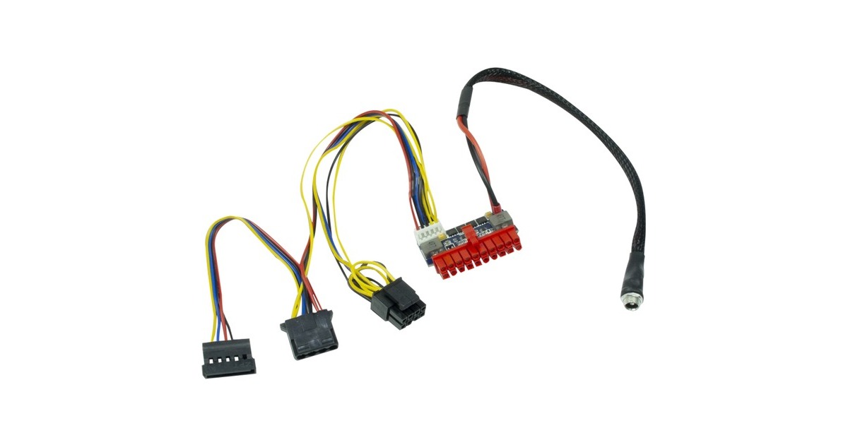 Inter-Tech MINI-ITX PSU 120W REV. 2, Adapter(ohne Netzteil, unterstützt Netzteile bis 120W, null Watt)