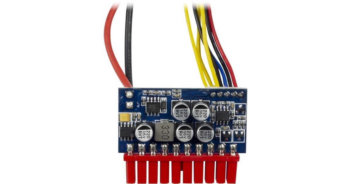 Inter-Tech MINI-ITX PSU 120W REV. 2, Adapter(ohne Netzteil, unterstützt Netzteile bis 120W, null Watt)